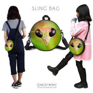 Round Mini School Backpack for Kids – Assorted Invertebrates